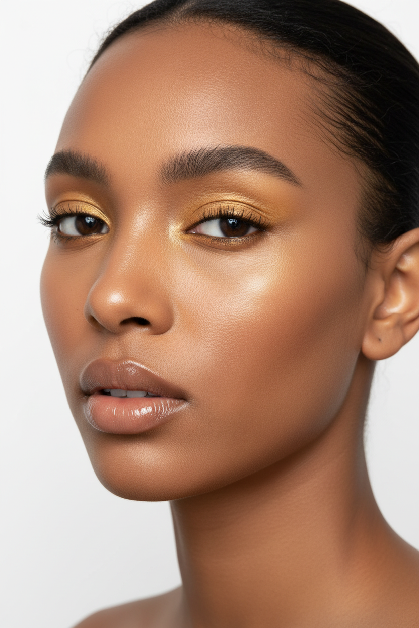 Eye Shadow - Gold - Pearl - Compact