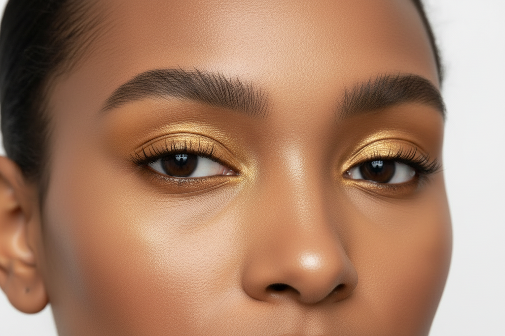 Eye Shadow - Gold - Pearl - Compact