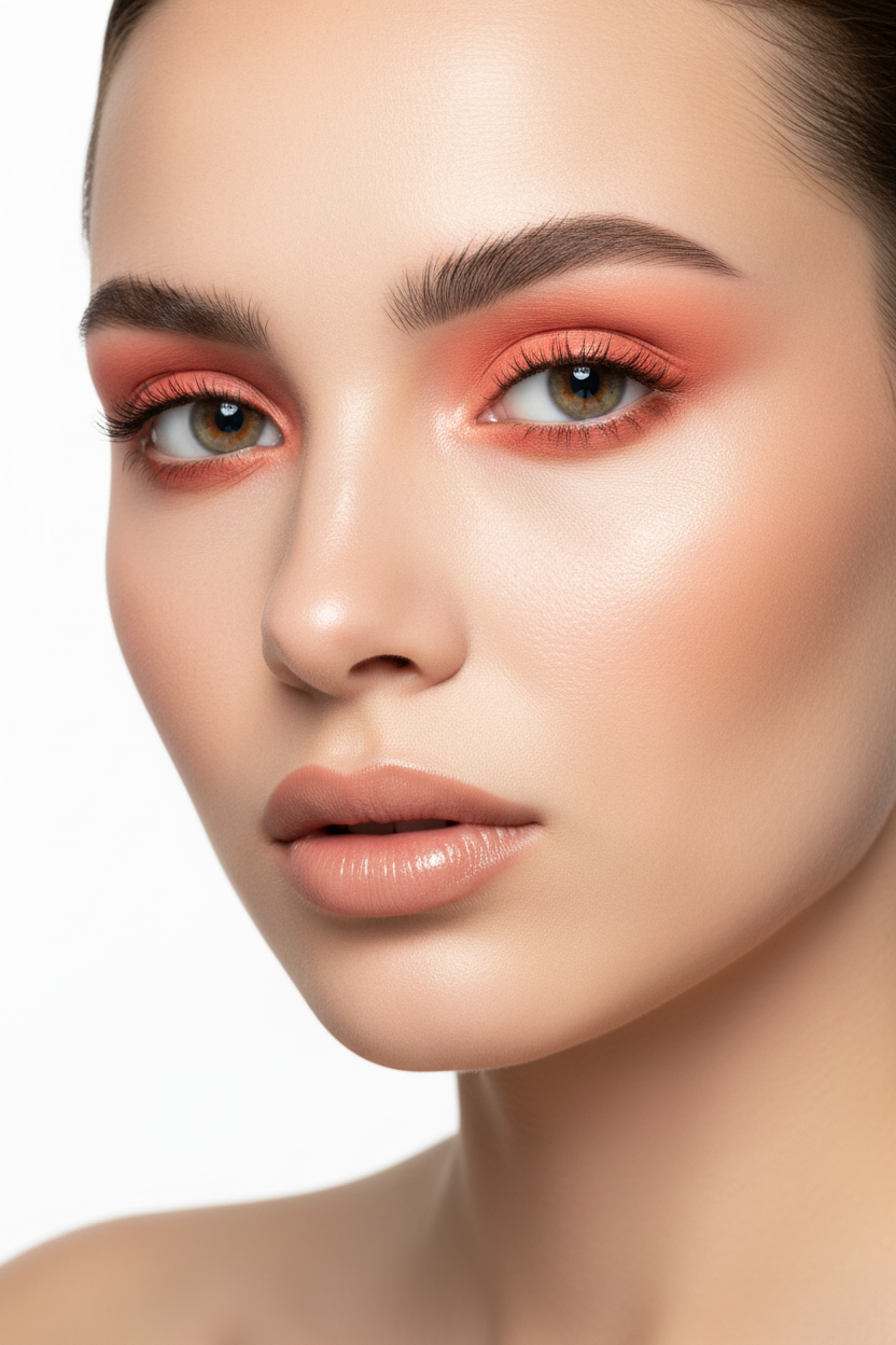 Eye Shadow - Silky Coral - Matte - Compact
