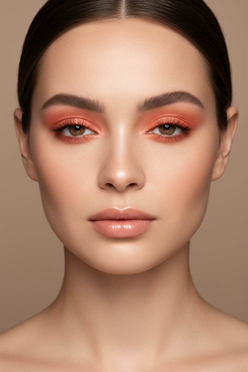 Eye Shadow - Orange - Matte - Compact