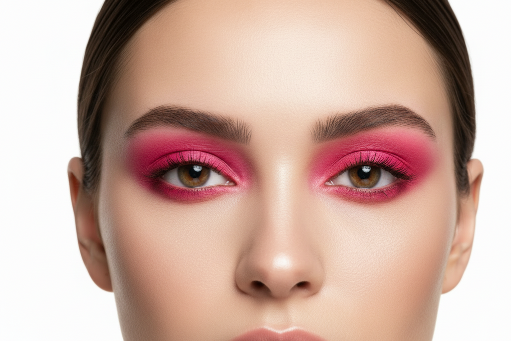 Eye Shadow - Deep Pink - Matte - Compact