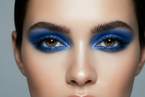 Compact - 7078 Eye Shadow - Deep French Blue