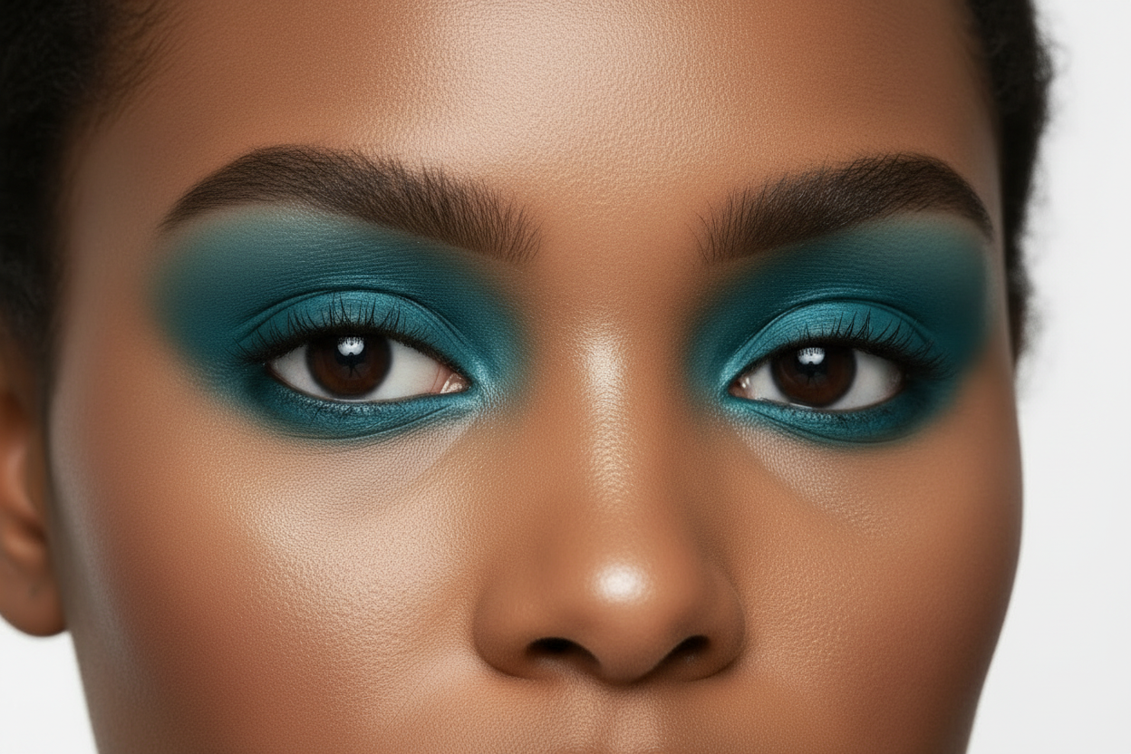 Eye Shadow - Vibrant Blue - Compact in Bulk