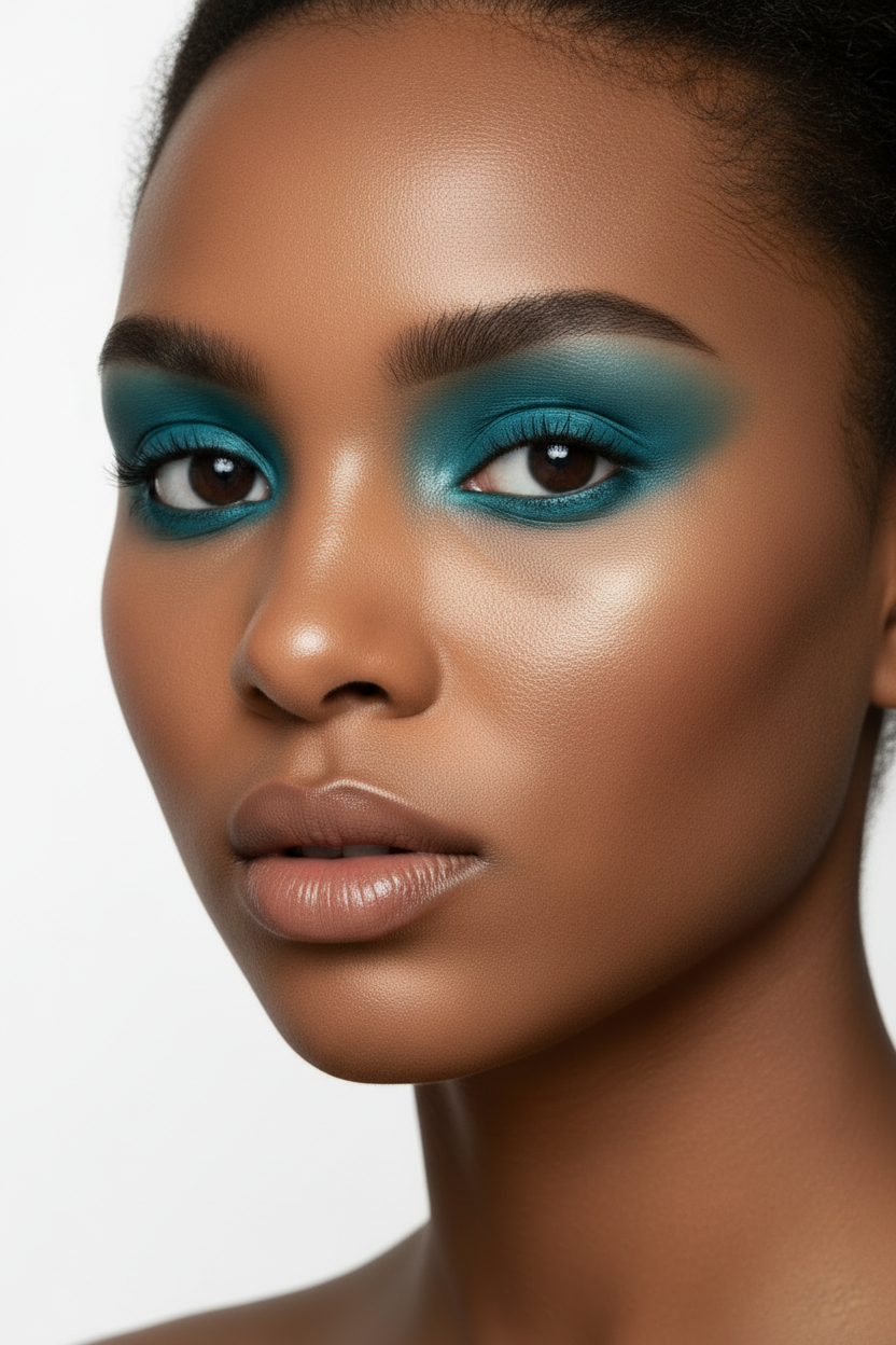 Eye Shadow - Vibrant Blue - Compact in Bulk