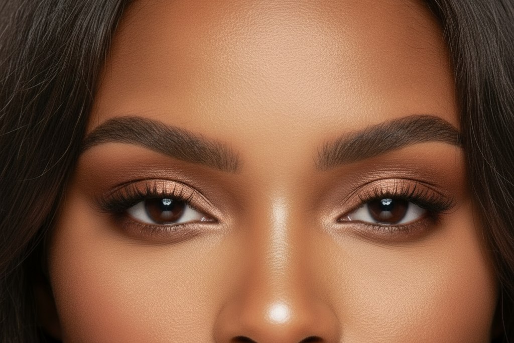 Eye Shadow - Amber Brown - Compact