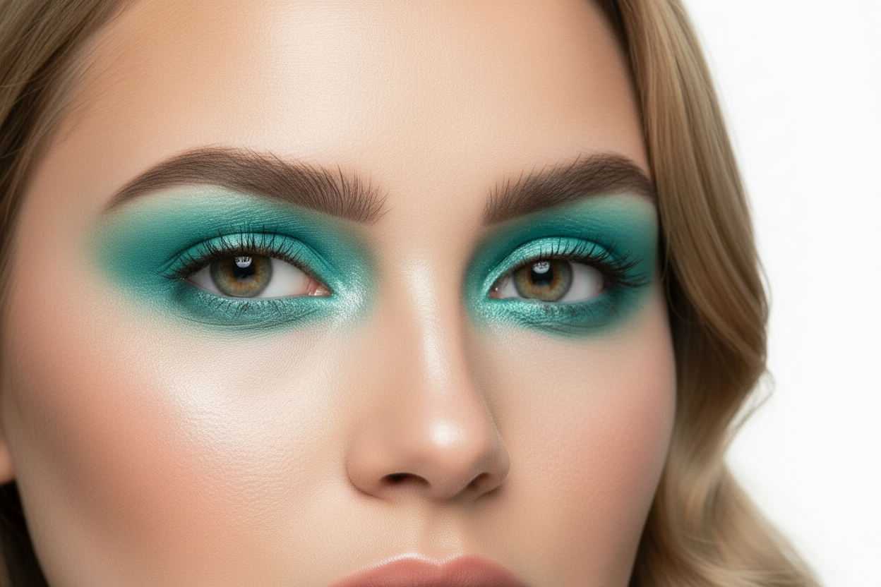 Compact - 7247 Eye Shadow - Celestial Blue -