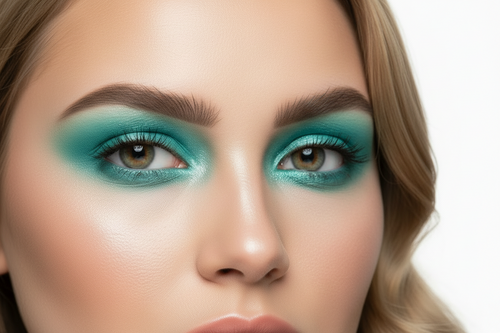 Compact - 7247 Eye Shadow - Celestial Blue -