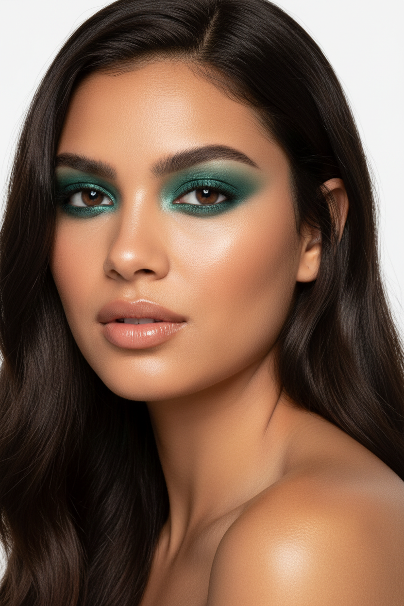 Eye Shadow - Deep Teal - Compact