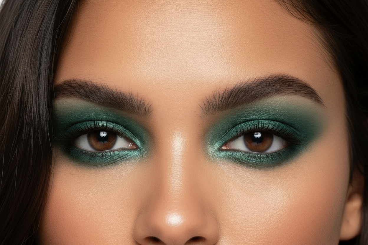 Eye Shadow - Deep Teal - Compact