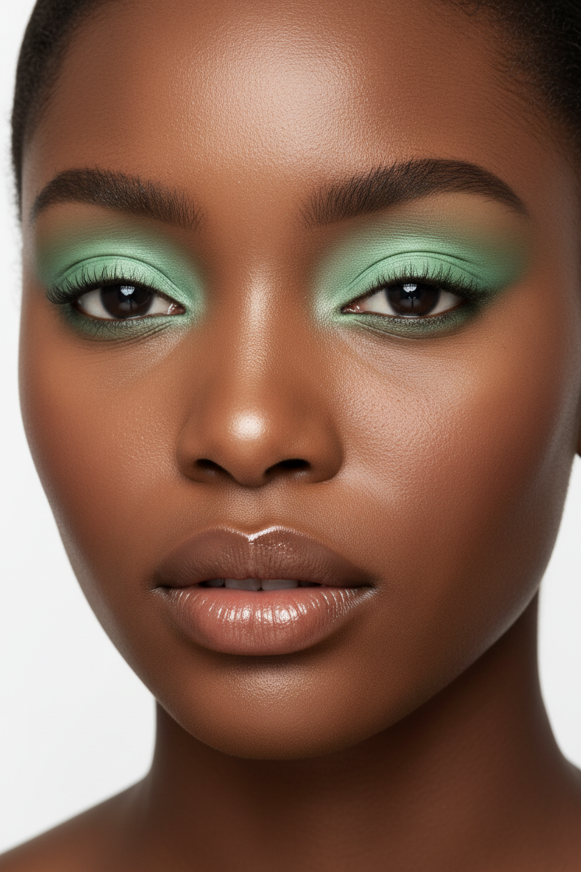 Eye Shadow - Creamy Green Compact
