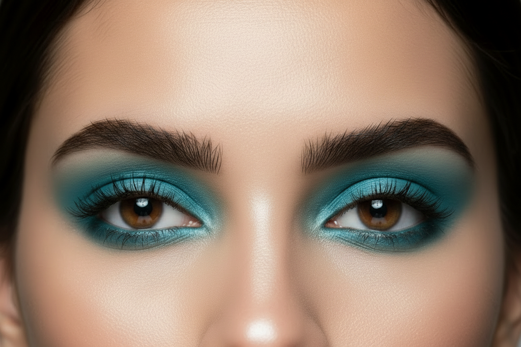 Eye Shadow - Teal Blue - Compact